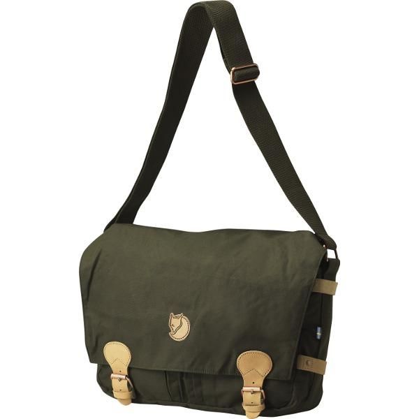 Fjällräven Vintage Shoulder Bag, Dark Olive
